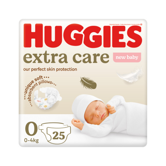 Huggies Extra Care Nappies New Baby
