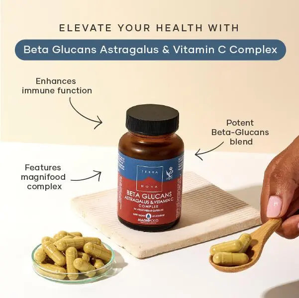 Terranova Beta Glucans Astragalus & Vitamin C Complex