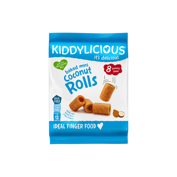 Kiddylicious Mini Coconut Rolls 12M+