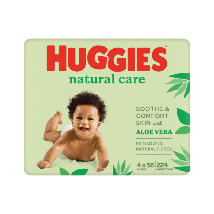 Huggies Natural Care Wipes | Aloe Vera