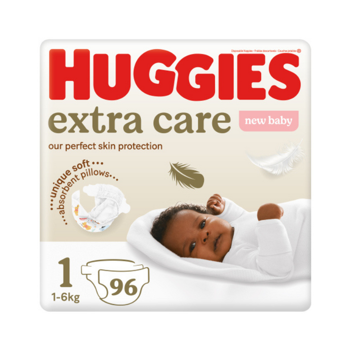 Huggies Extra Care Nappies 0 25's