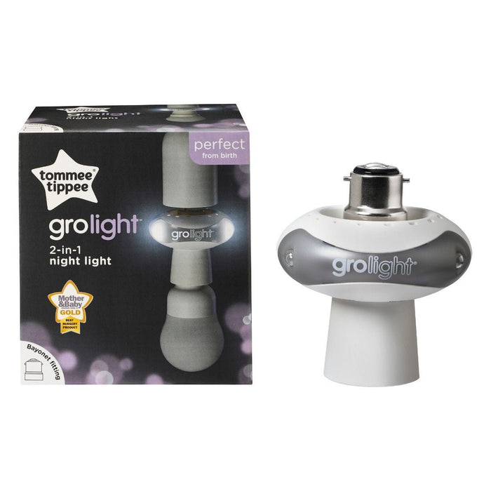 GROLIGHT 2-IN-1 NIGHT LIGHT - BAYONET