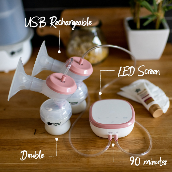 MADE FOR ME DOUBLE ELECTRIC BREAST PUMP