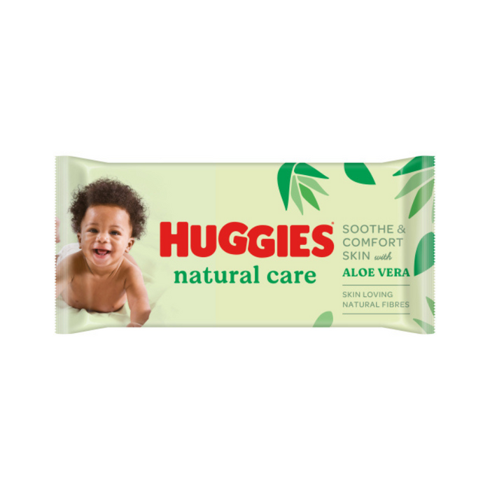 Huggies Natural Care Wipes | Aloe Vera