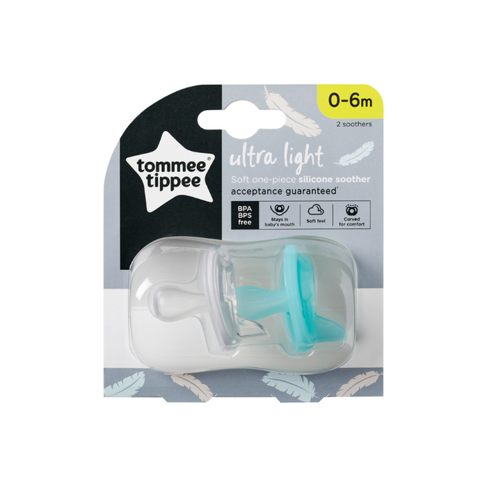 ULTRA LIGHT SILICONE SOOTHER 2PK