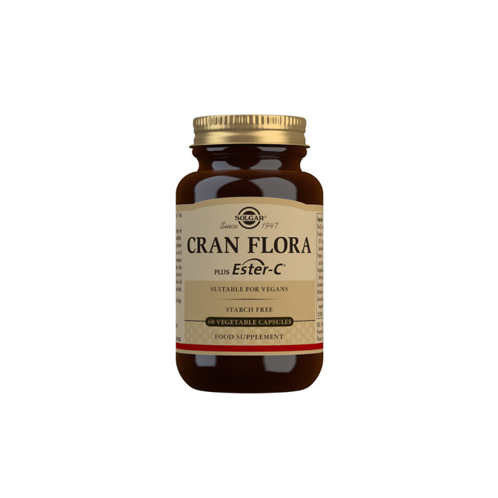 Cran Flora Cranberry Vegetable Capsules - Pack of 60