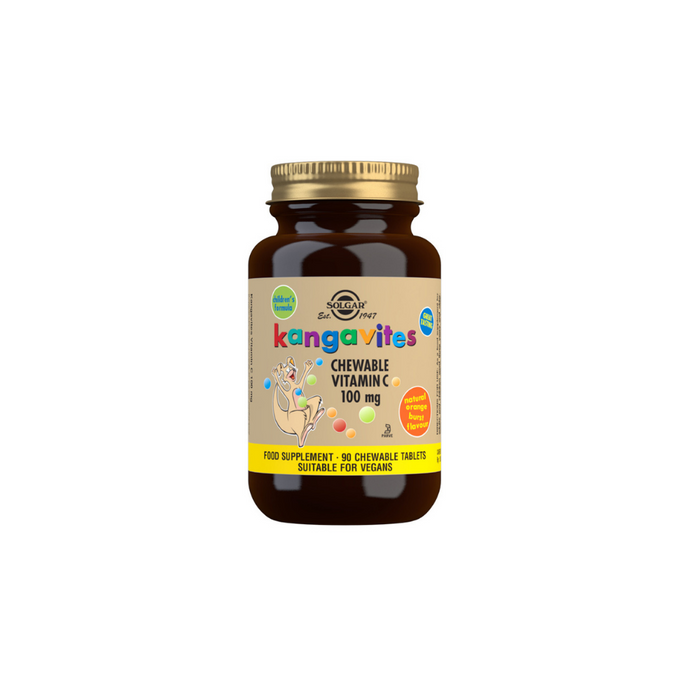Kangavites Natural Orange Burst Vitamin C 100 mg