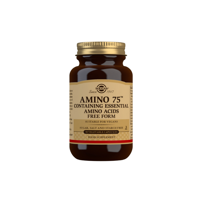 Amino 75 Essential Amino Acids Vegetable Capsules