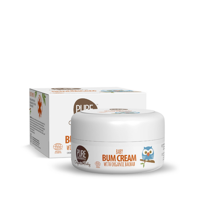 Baby Bum Cream with Organic Baobab