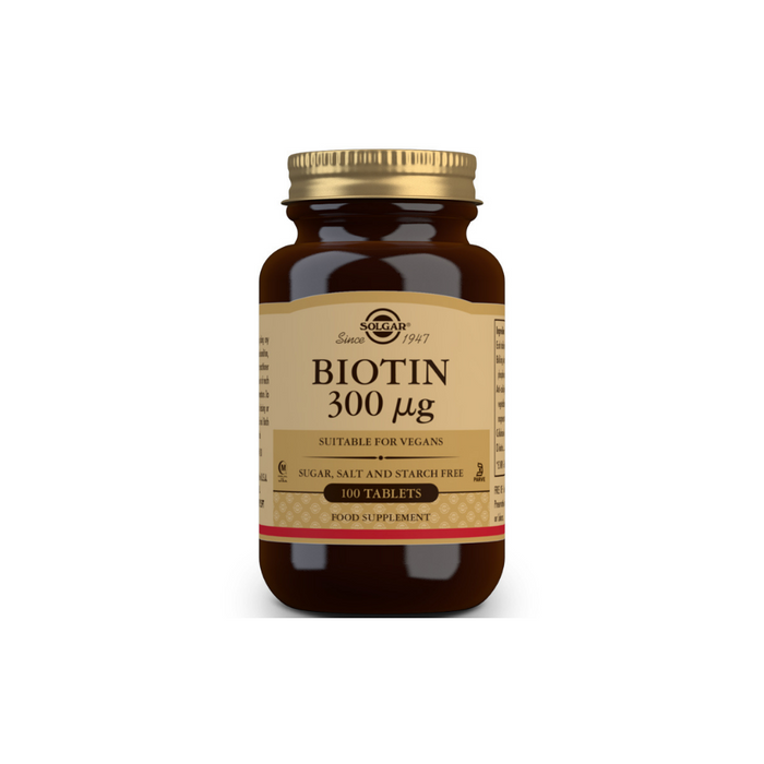 Biotin 300 µg Tablets - Pack of 100