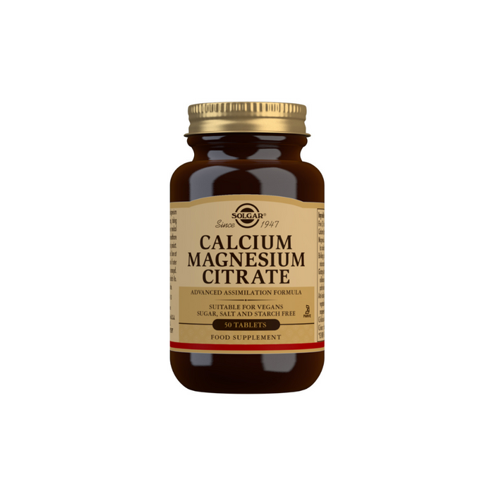 Calcium Magnesium Citrate Tablets - Pack of 50
