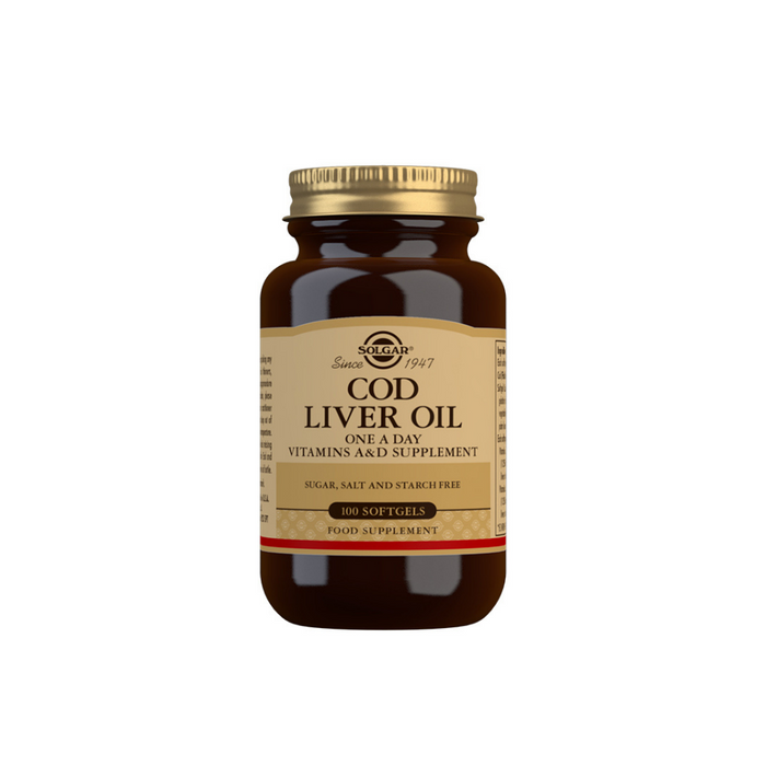 Cod Liver Oil Softgels - Pack of 100
