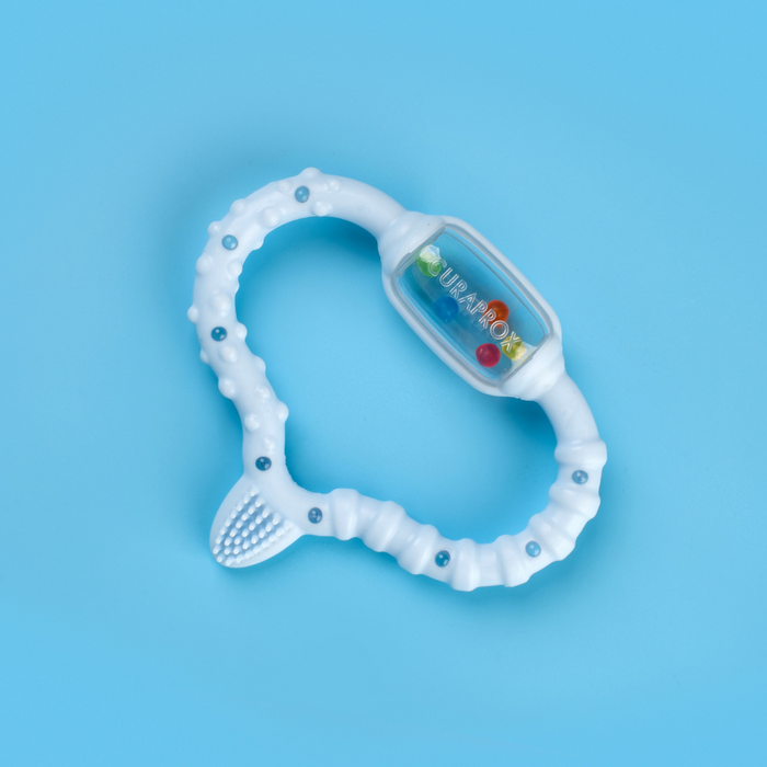 Teething Ring - Blue (0-24 M)