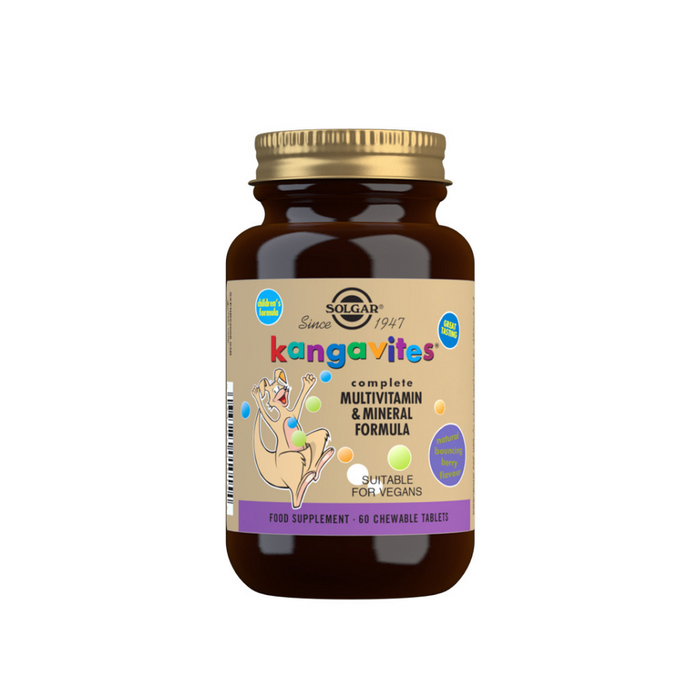 Kangavites ® Complete Multivitamin & Mineral Formula for Children (Bouncing Berry) Chewable Tablets - Pack of 60