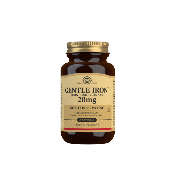 Gentle Iron™ 20mg Vegetable Capsules - Pack of 90