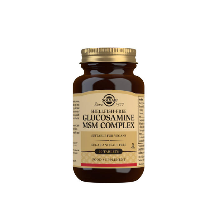 Glucosamine MSM Complex (Shellfish-free) Tablets - Pack of 60