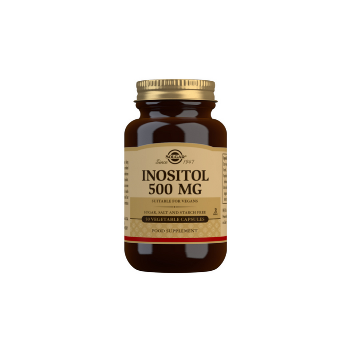 Inositol 500 mg Vegetable Capsules - Pack of 50
