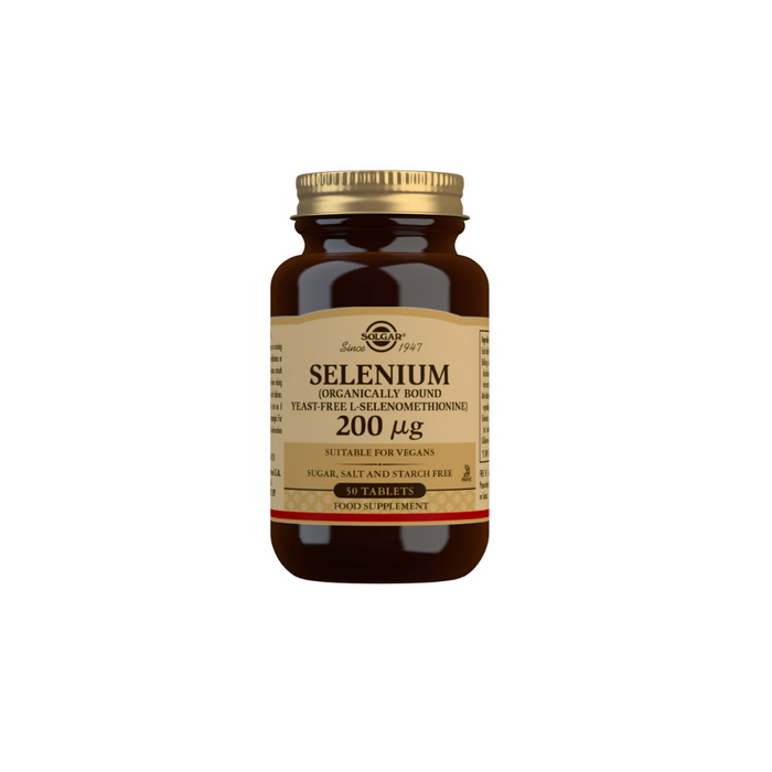 Selenium 200 µg Tablets (Yeast Free) Pack of 50