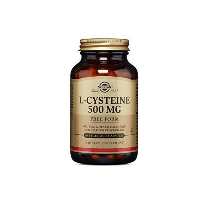 L-Cysteine 500 mg Vegetable Capsules - Pack of 30