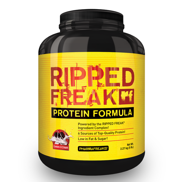 RIPPED FREAK |  Protein Cookies and Cream - 2.27KG