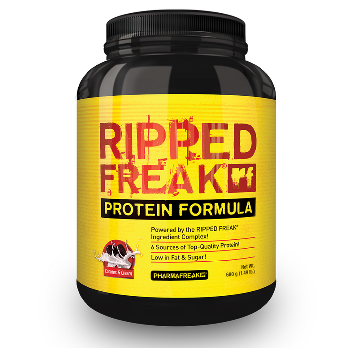 RIPPED FREAK |  Protein Cookies and Cream - 680g