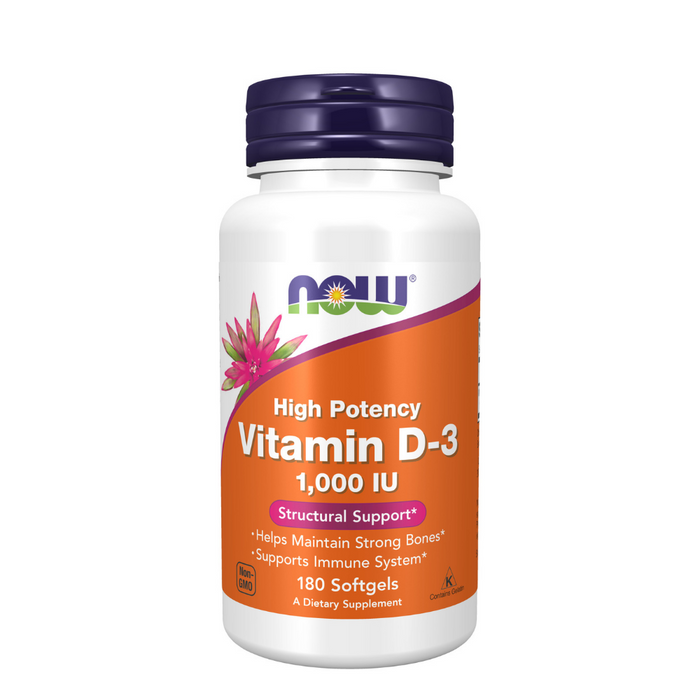 Vitamin D-3 - 1000iu - 180 Softgels