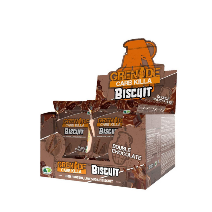 CARB KILLA® Biscuit | Double Chocolate-12 x 50g