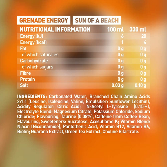 Energy Functional Energy Drink | Son of a Beach 330ml